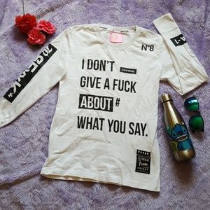 Sexy Diamond #IDontGiveAFuck L/S Shirt